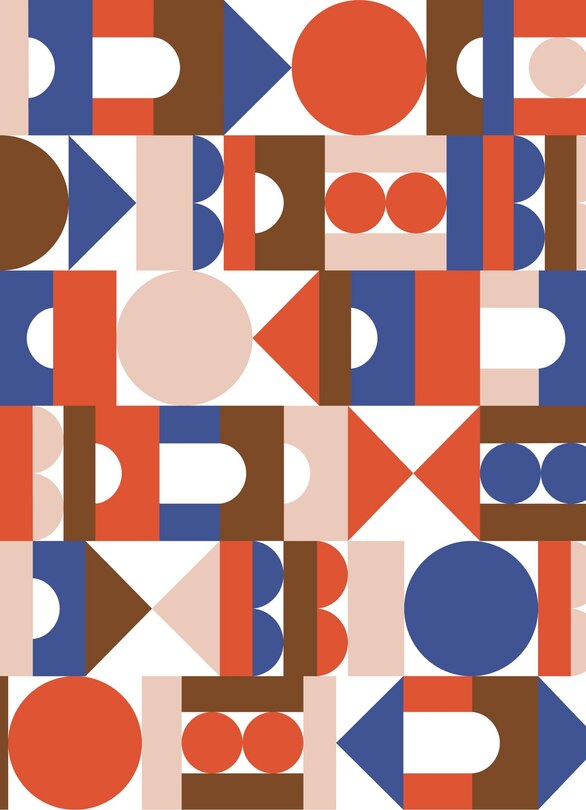 Sample content 4_Amanda Jane Jones Wrapping Paper: Shapes and Patterns