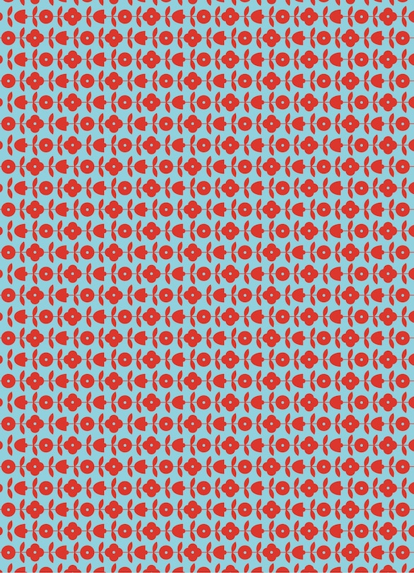Aperçu du contenu_Amanda Jane Jones Wrapping Paper: Florals