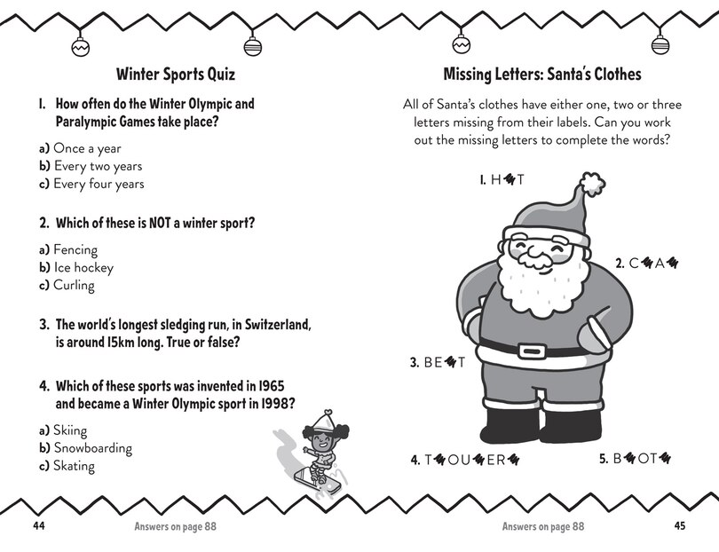 Aperçu du contenu 4_Amazing Christmas Puzzles and Quizzes