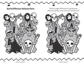 Aperçu du contenu_Amazing Halloween Puzzles and Quizzes