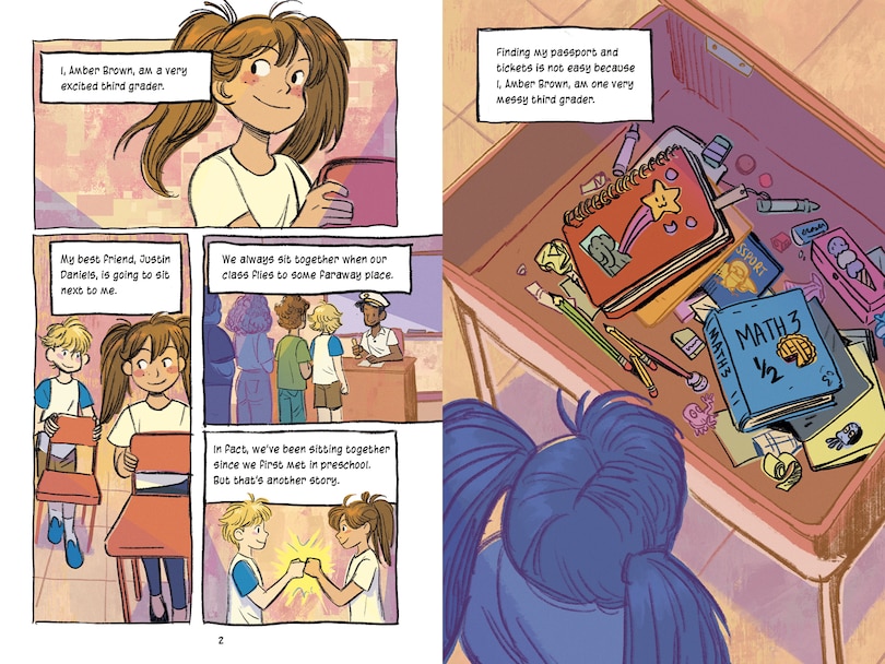 Sample content 2_Amber Brown Is Not a Crayon: The Graphic Novel