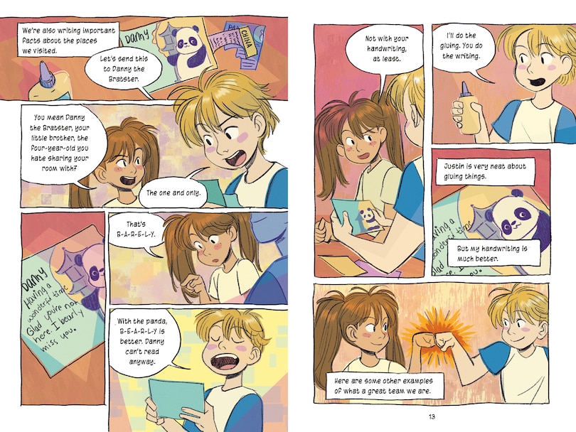 Sample content 4_Amber Brown Is Not a Crayon: The Graphic Novel