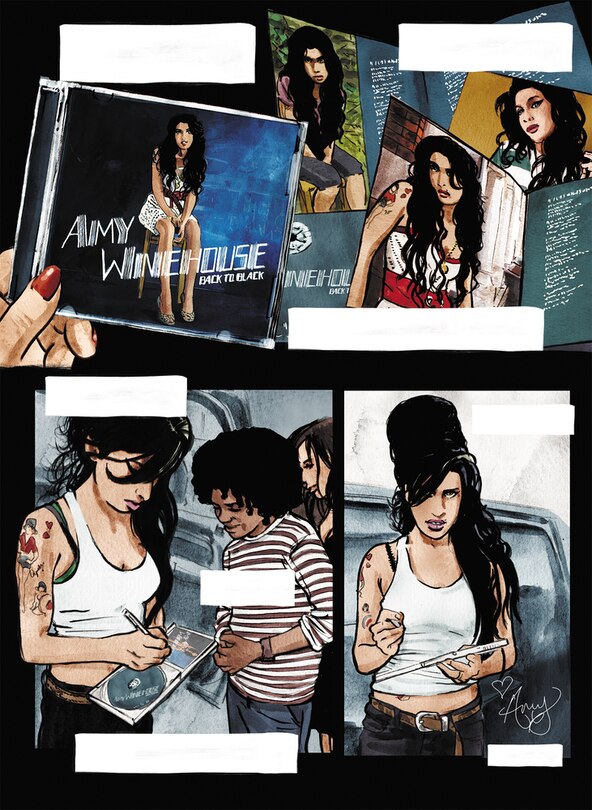 Aperçu du contenu 2_Amy Winehouse in Comics