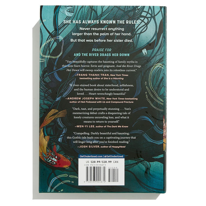 Back cover_And the River Drags Her Down