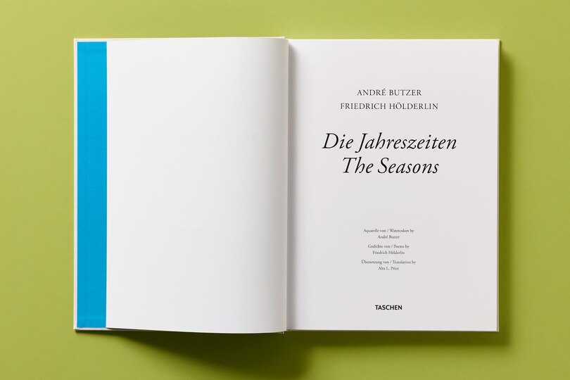 Sample content_André Butzer. Friedrich Hölderlin. Die Jahreszeiten / The Seasons