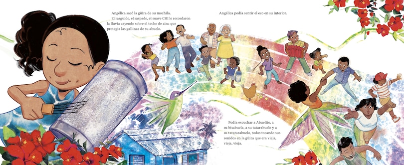 Sample content 4_Angélica y la güira (Angélica and la Güira Spanish Edition)