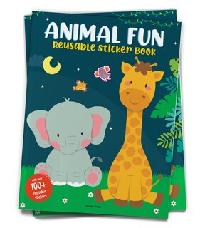 Aper&ccedil;u du contenu 3_Animal Fun Reusable Sticker Book For Children