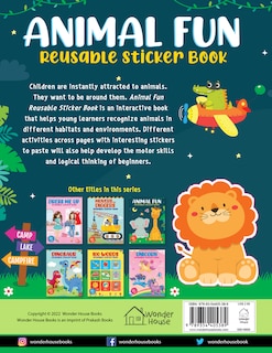 Aper&ccedil;u du contenu 5_Animal Fun Reusable Sticker Book For Children