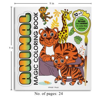 Aper&ccedil;u du contenu 4_Animal Magic Coloring Book