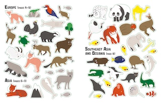 Sample content 3_Animal Sticker Atlas