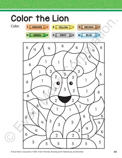 Aperçu du contenu 4_Animals: Amazing Earth Adventures and Activities, Age 6 - 7 Workbook