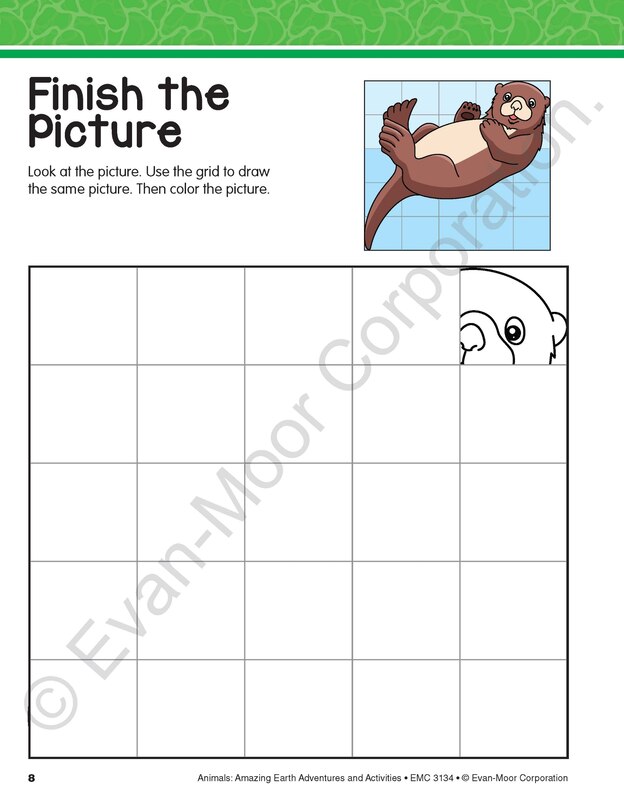 Aperçu du contenu 4_Animals: Amazing Earth Adventures and Activities, Age 10 - 11 Workbook