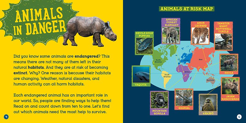 Aperçu du contenu 3_Animals at Risk (Wild World: Top 10)