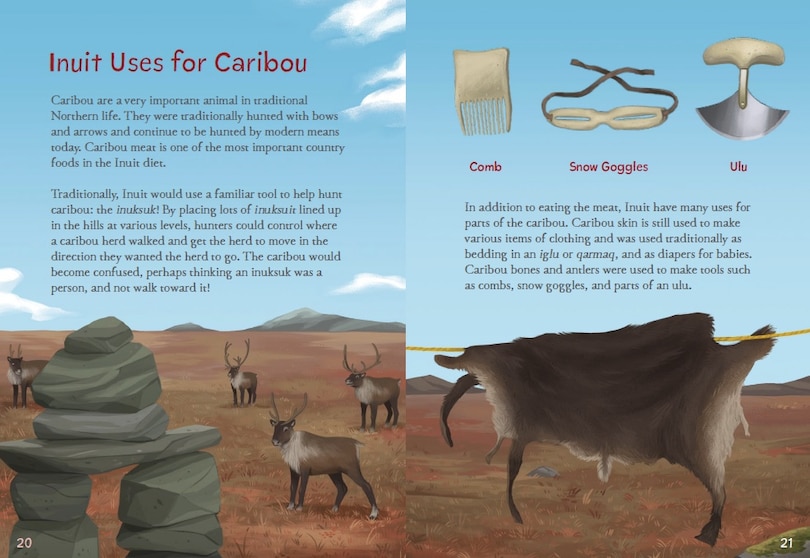 Sample content 3_Animals Illustrated: Caribou