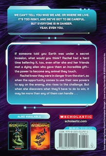Back cover_Animorphs #2: The Visitor