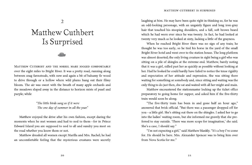 Sample content_Anne of Green Gables