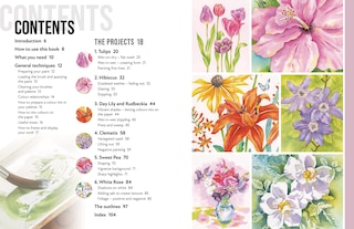 Sample content_Anyone Can Paint Watercolour Flowers