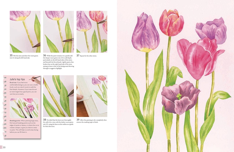 Sample content 3_Anyone Can Paint Watercolour Flowers