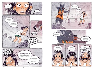 Aperçu du contenu 2_Anzu and the Realm of Darkness: A Graphic Novel