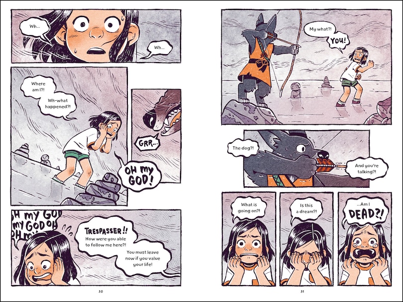 Aperçu du contenu 2_Anzu and the Realm of Darkness: A Graphic Novel