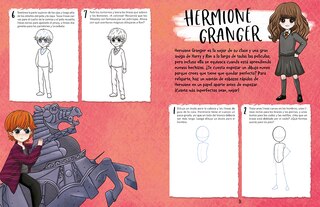 Aperçu du contenu 4_Aprende a dibujar con Harry Potter (El libro oficial). Inspirado en las películas / The Official Harry Potter How-to-Draw