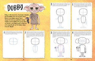 Aperçu du contenu 5_Aprende a dibujar con Harry Potter (El libro oficial). Inspirado en las películas / The Official Harry Potter How-to-Draw