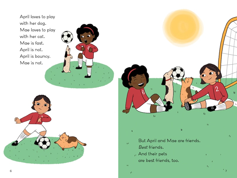 Sample content_April & Mae and the Soccer Match