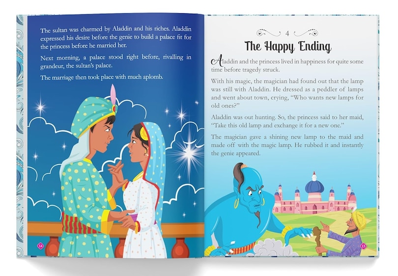 Aper&ccedil;u du contenu 2_Arabian Nights: Illustrated Book For Children , The