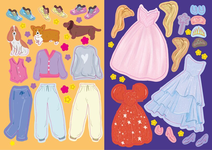 Sample content 3_Ariana Grande Superstar Dress-Up Sticker Book