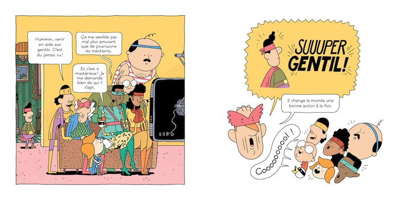 Sample content_Arnold, le genre de super-héros