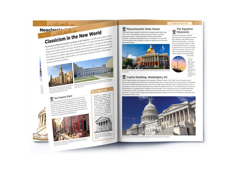 Aper&ccedil;u du contenu_Art & Architecture - Modern Architecture : Knowledge Encyclopedia For Children