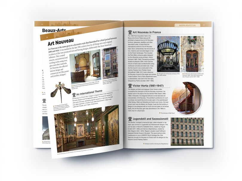 Aper&ccedil;u du contenu 3_Art & Architecture - Modern Architecture : Knowledge Encyclopedia For Children