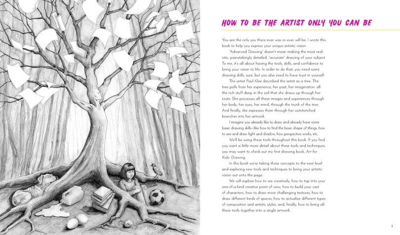 Sample content_Art for Kids: Advanced Drawing