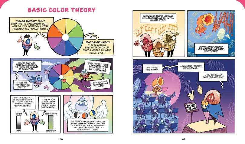 Sample content_Art for Kids: Comic Books