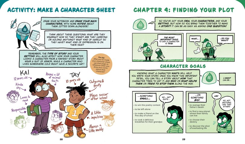 Sample content 3_Art for Kids: Comic Books