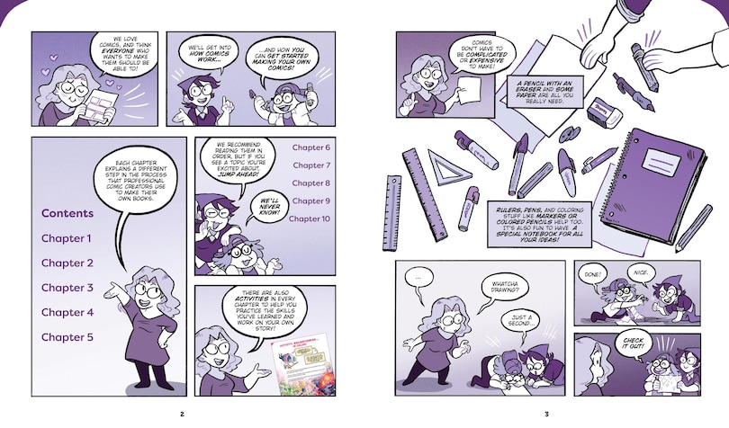 Aperçu du contenu_Art for Kids: Comic Books