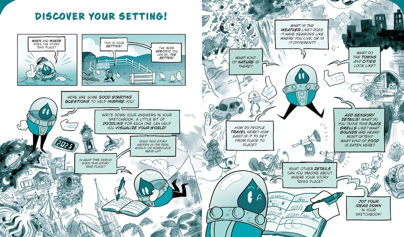 Aperçu du contenu 3_Art for Kids: Comic Books