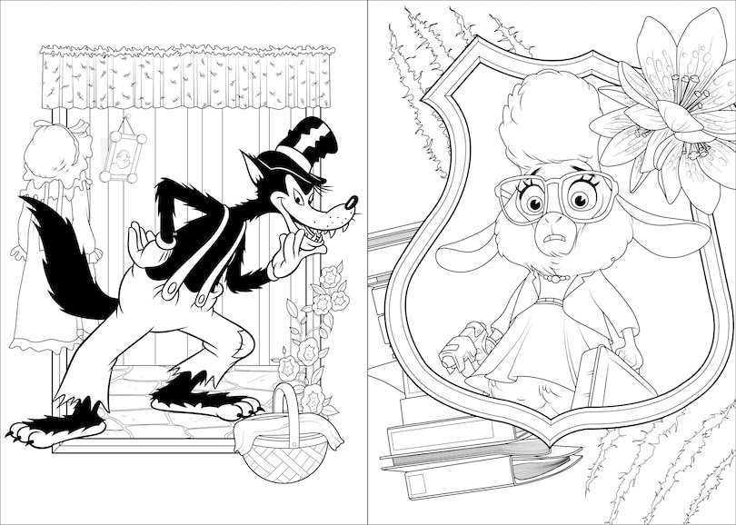 Aperçu du contenu 2_Art Of Coloring: Disney Villains