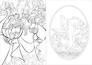 Aperçu du contenu 4_Art Of Coloring: Disney Villains
