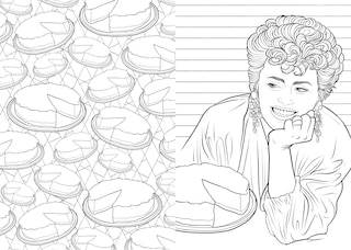 Sample content_Art Of Coloring: Golden Girls