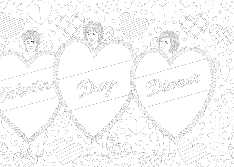 Sample content 2_Art Of Coloring: Golden Girls