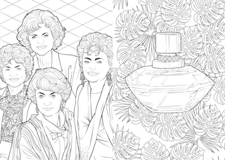 Sample content 4_Art Of Coloring: Golden Girls
