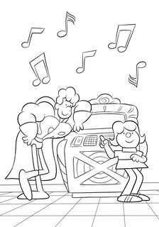 Sample content 3_Art of Coloring: Schoolhouse Rock