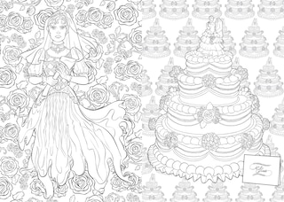 Sample content 5_Art of Coloring: The Haunted Mansion