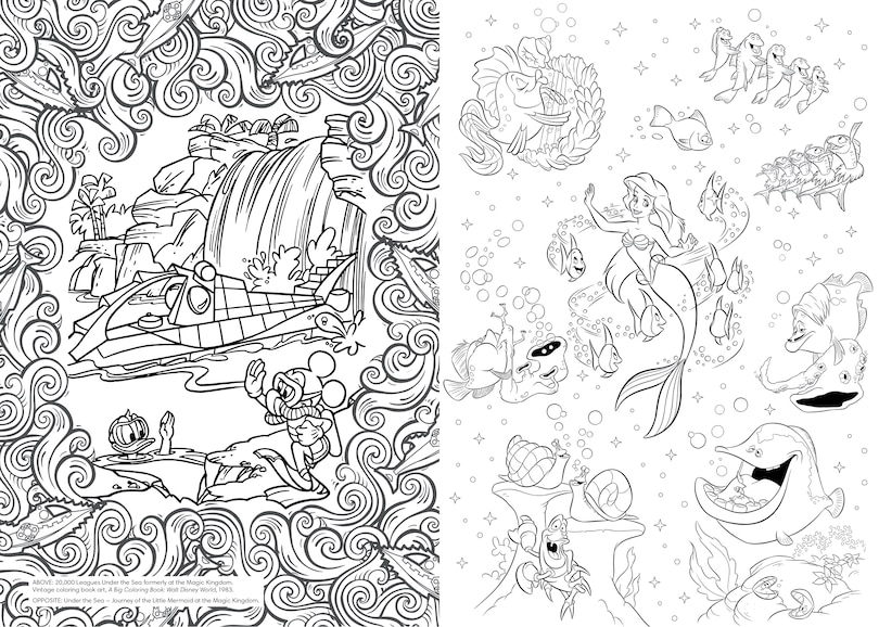 Aperçu du contenu 2_Art Of Coloring: Walt Disney World