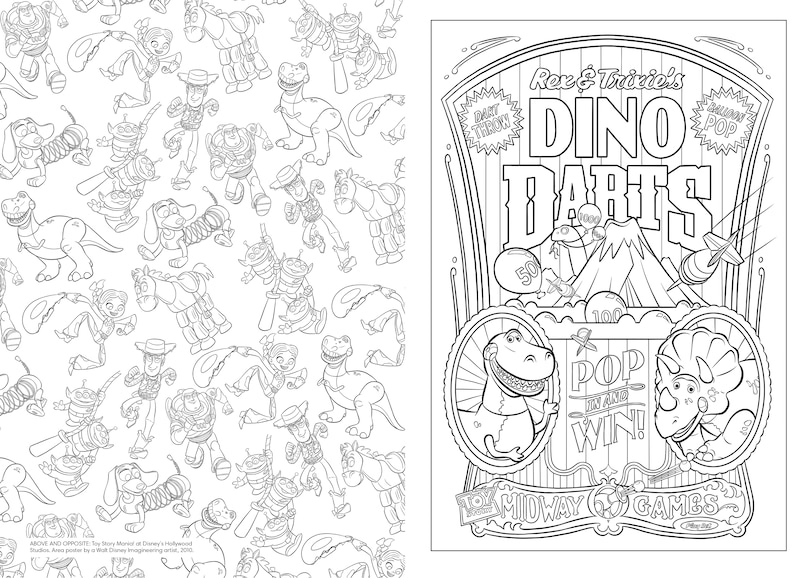 Aperçu du contenu 3_Art Of Coloring: Walt Disney World