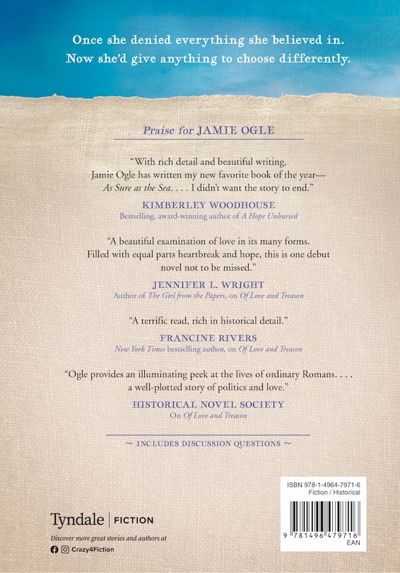 Back cover_As Sure as the Sea