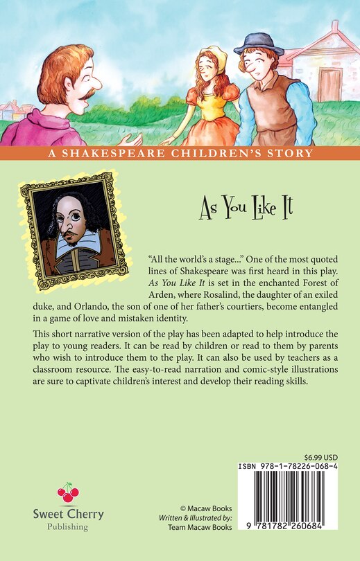 Sample content_As You Like It: A Shakespeare Children's Story