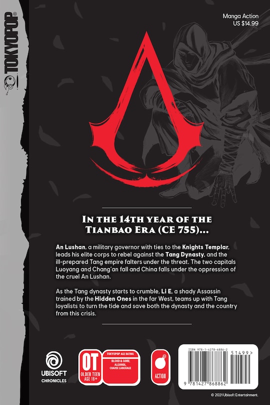 Back cover_Assassin's Creed Dynasty, Volume 2