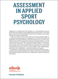 Couverture arri&egrave;re_Assessment in Applied Sport Psychology
